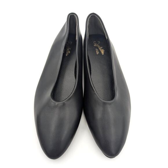 Seychelles Dreamer Pointed Toe Flat Shoes Slip-On Women's Black Size US7 EU38 - Picture 3 of 10